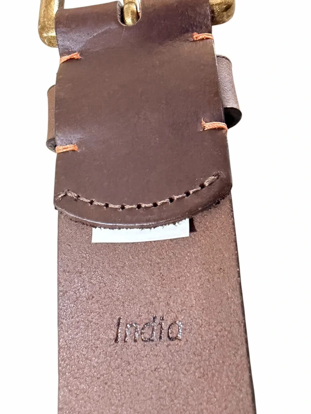 Timberland PRO Roller Buckle-Belt Genuine dark brown full-grain Leather Size 32